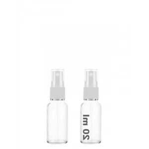 20 ml Kapaklı Sprey Şişesi, 2 Adet Set