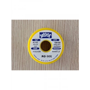 200 gr Ağırlığında 0.75 mm Kalınlığında Lehim, 60/40 Karışım