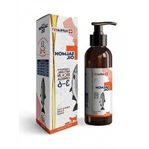 200 ML Doğal Kedi Köpek Somon Yağı - Omega 3 ve 6