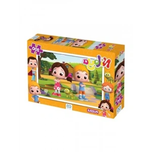 200 Parça Çocuk Puzzle, Niloya Lisanslı Eğlenceli Set