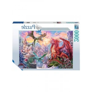 2000 Parça Ejderhalar Temalı Yetişkin Puzzle