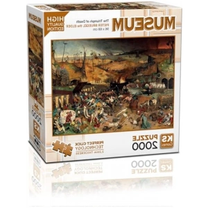 2000 Parça Puzzle, Ölümün Zaferi Temalı Eğlenceli Set