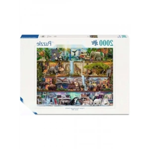 2000 Parça Wild Animals Puzzle, Eğlenceli Aile Aktivitesi