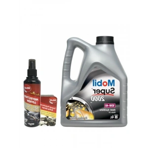 2000 X1 Motor Yağı ve Araç Bakım Seti, 10W40