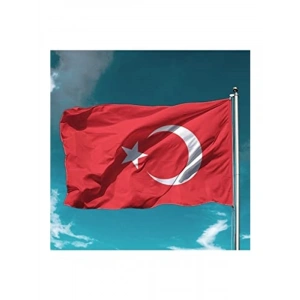 200x300 cm Alpaka Kumaş Bayrak, Türk Bayrağı