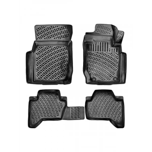 2019 Sonrası Mitsubishi L200 Uyumlu 3D Havuzlu Paspas