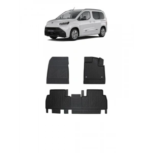2024 Model Toyota Proace City İçin 5D Havuzlu Paspas