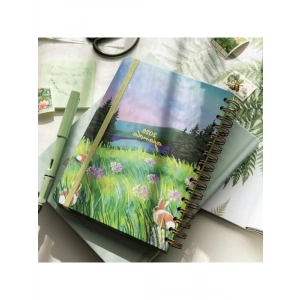 2026 A5 Spiralli Haftalık Ajanda - Motivasyon Sayfalı Manzara