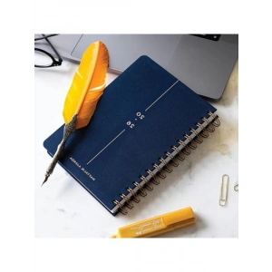 2026 A5 Spiralli Keten Haftalık Ajanda - Lacivert