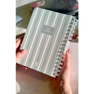 2026 Yılı Haftalık Spiralli Ajanda A5 - 12 Aylık Planlama