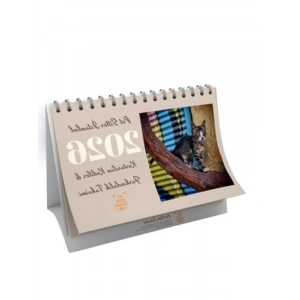 2026 Yılına Özel Kedi Temalı Masa Takvimi