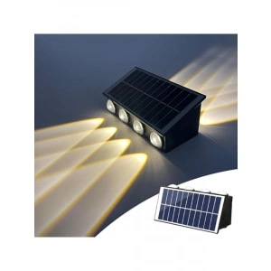 20W Güneş Enerjili Bahçe Duvar Lambası, Su Geçirmez ve Dekoratif