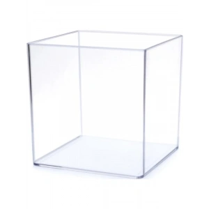 20x20x20 Cm 8 Lt Kapasiteli Seramik Betta Kabı