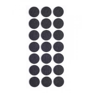 21 Adet 3 cm Yuvarlak Yapışkanlı Keçe - Parke Koruma