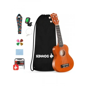 21 İnç Soprano Ukulele Başlangıç Kiti ile Eğlenceli Dersler