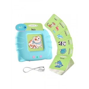 224 Adet Sesli Konuşan İngilizce Eğitim Kartı - Pembe