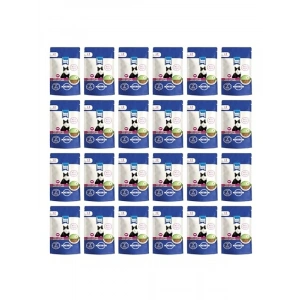 24 Adet 85 Gr Yetişkin Kedi Biftekli Pouch, Besleyici Mama