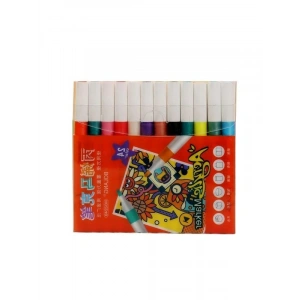 24 Adet Sanatsal Akrilik Boya Kalemi, Kalın Model