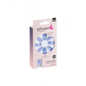 24lü Renkli Takma Tırnak Seti