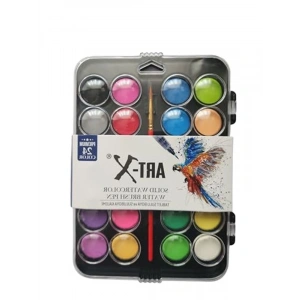 24lü Sulu Boya Seti, Su ile Kullanıma Uygun