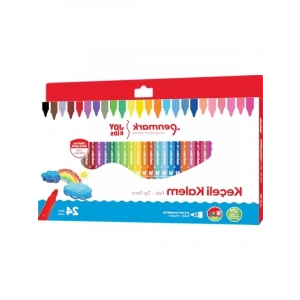 24lü Süper Yıkanabilir Keçeli Kalem Seti