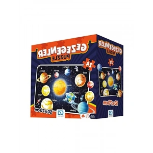 24 Parça Eğitici Gezegenler Maxi Boy Puzzle