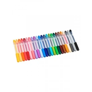 24 Parça Karışık Renk Keçe Uçlu Kalem Seti