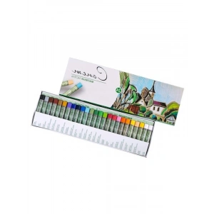 24 Renkten Oluşan Yağlı Pastel Boya Seti - Sanatçıların Tercihi