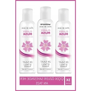 24 Saat Etkili Pudrasız Deodorant Sprey 150 ml (3 ADET)