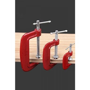 25-50-75 mm 3lü Mengene Sıkıştırma Seti