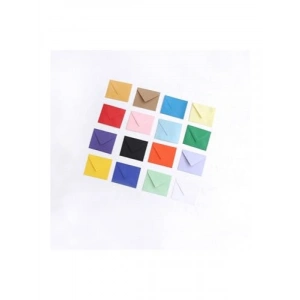 25 Adet Minik Beyaz Zarf - 7x9 cm