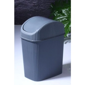 2,5 Lt Kapasiteli Antrasit Çöp Kovası, Banyo ve Mutfak İçin