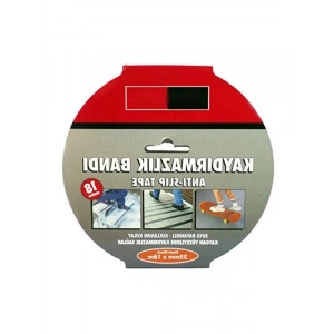 25 mm Kaydırmaz Zemin Bantı - 18,3 m Siyah