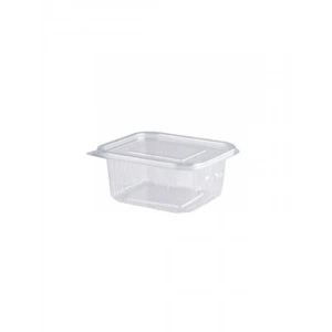 250 gr Kapasiteli Şeffaf Plastik Sızdırmaz Kap, 100 Adet