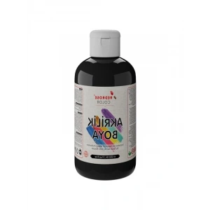 250 gr Siyah Akrilik Boya, Sanat ve El İşi Aktiviteleri için