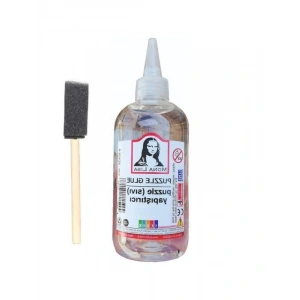 250 ml Puzzle Yapıştırıcı ve Dağıtıcı Sünger Fırça Seti