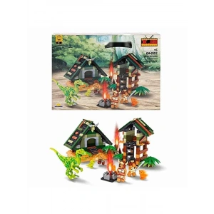 252 Parça Dinozor ve Savaşçı Seti - Eğlenceli Oyun Deneyimi