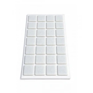 25mm x 25mm Yapışkanlı Keçe Ped, 32 Parça Set ile Zemin Koruma