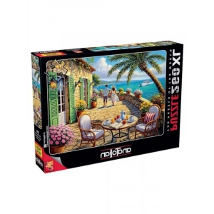 260 Parça Tatil Kaçamağı Temalı Puzzle, Eğlenceli Zaman