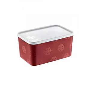 2600 ML Kapasiteli Modüler Saklama Kabı - Kırmızı