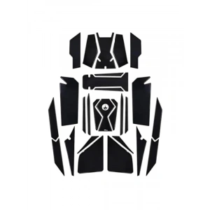 28 Parça Kaydırmaz Tank Pad - 6D Karbon