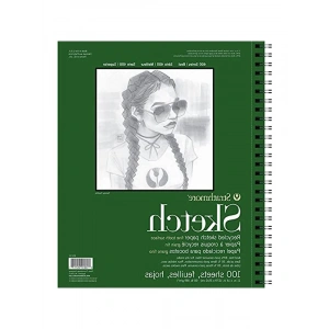 28x36 cm Eskiz Defteri, Geri Dönüştürülmüş Kağıt, 100 Yaprak