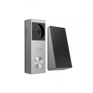 2K Video Kapı Zili Kamerası - Güneş Paneli ile Ücretsiz Kullanım