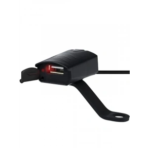 2V Motosiklet Gidon USB Şarj Aleti, Sigortalı Koruma