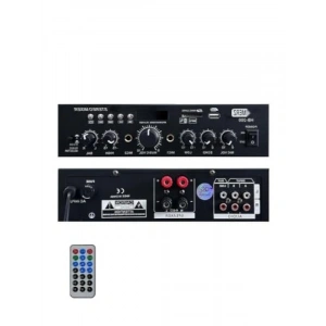 2x100W Bluetooth USB Amfi - Stereo Mixer 4-8 Ohm