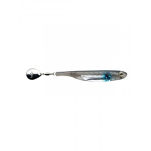 3 Adet 4 İnç Bluespot/Silver Renkli Olta Takımı