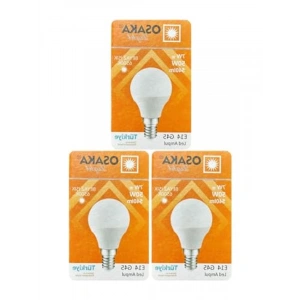 3 Adet 7W E14 Led Mini Ampul, Beyaz Işık Seçeneği