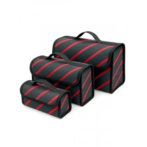 3 Adet Araç Bagaj Düzenleyici Çanta, Pratik Organizer Seti