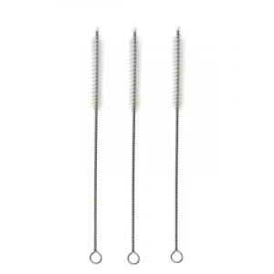 3 Adet Çelik Pipet Temizleme Fırçası