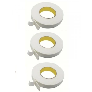 3 Adet Çift Taraflı Yapıştırma Köpük Bantı, 16MM X 1,5 MT